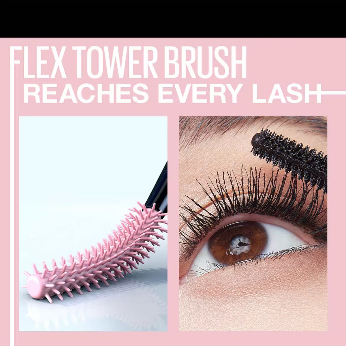 Pippal Sky High Eyeliner 1 Pcs with Mascara Ultra Volume Up Volumizing Mascara for Bold And Dramatic Lashes Long Lasting Waterproof 10Gm (Pack of 2)