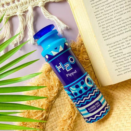 H2O Alcohol Free DeoDorant Spray 200ml Omaar 9ml Pure Perfume (Pack of 1)