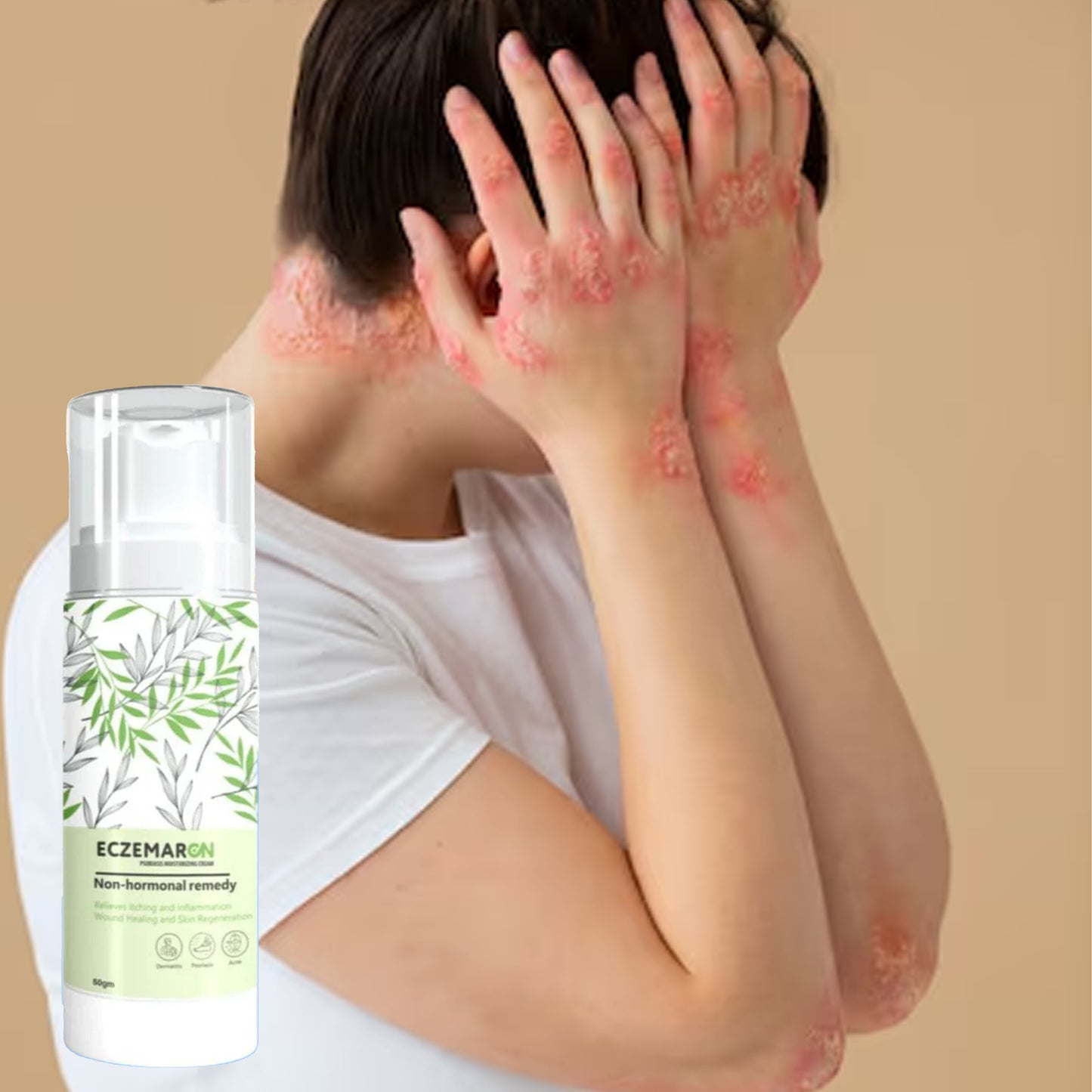 Herbal Eczemaron Relief Cream Soothing and Moisturizing (50 g)