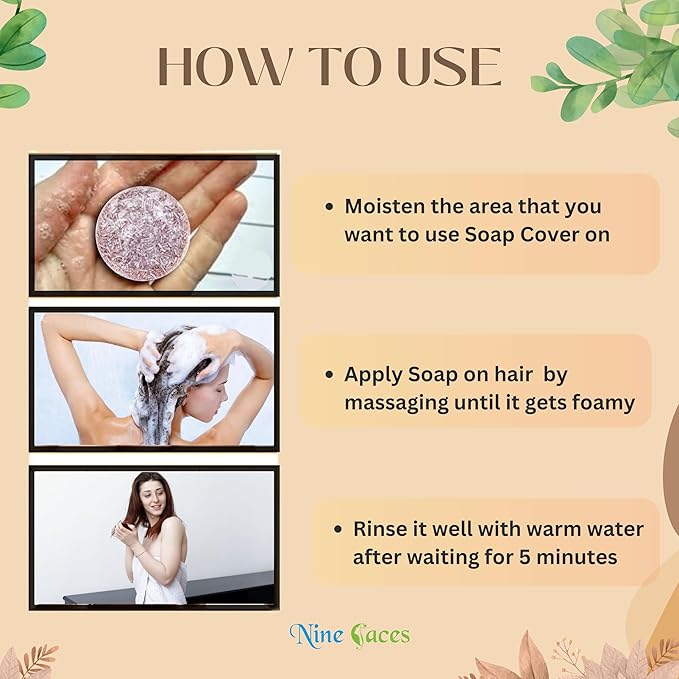 Shampoo Bar | Hair Cleansing Bar | 100% Pure, Natural Color Restoring Shampoo Bar - Revitalize, Nourish, and Shine (MULYY)