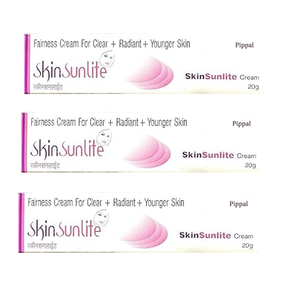 Skin Sunlite Cream Fairness for Clear 20G (Pack of 3)