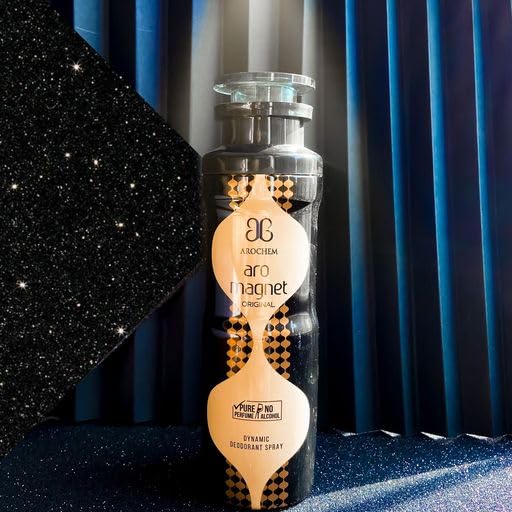 Aro Magnet Alcohol Free DeoDorant Spray 200ml Zayed 9ml Pure Perfume (Pack of 3)